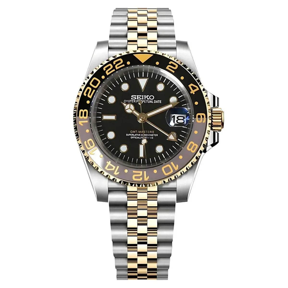 Gmteiko - Imperial Gold Two Tone - Seiko Mod Labs