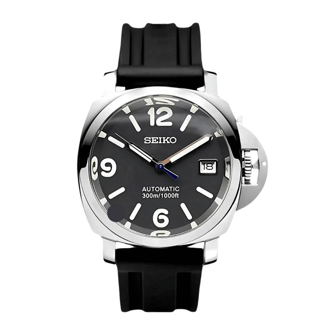 Paneiko - Stealth Black - Seiko Mod Labs