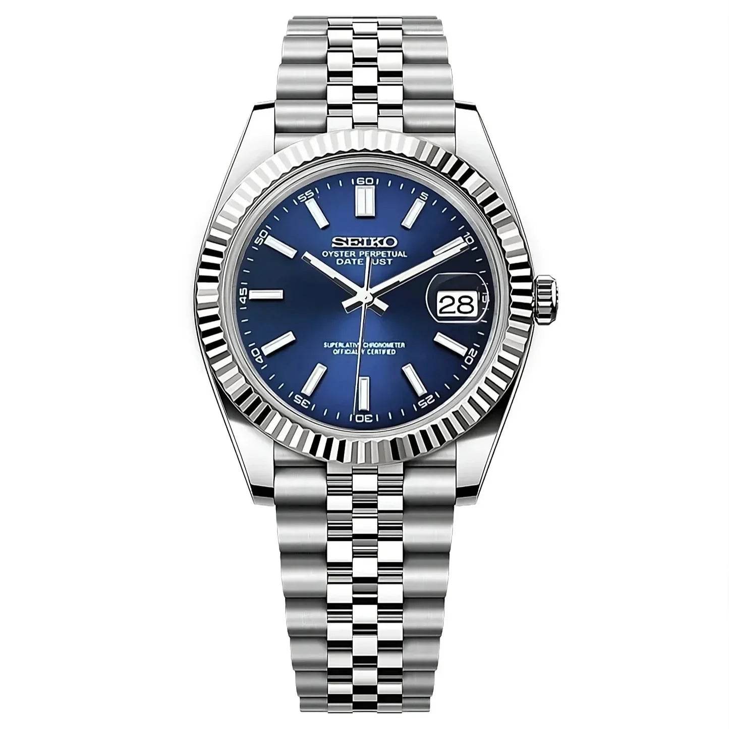 Seikojust - Abyss Blue - Seiko Mod Labs