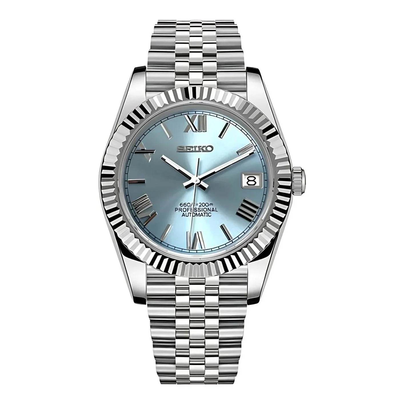 Seikojust Numerals - Ice Blue - Seiko Mod Labs