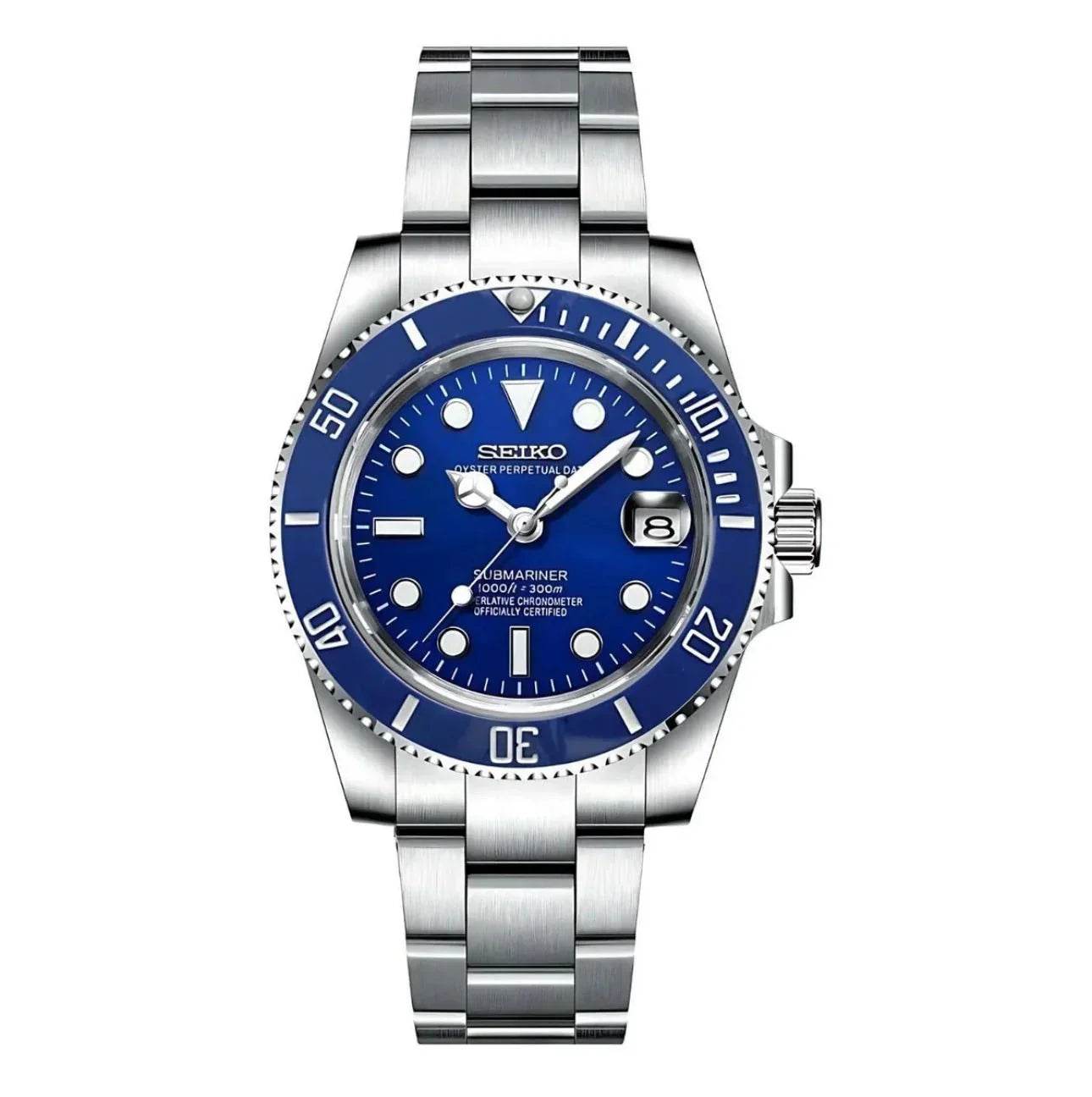 Seikomariner - Abyss Blue - Seiko Mod Labs