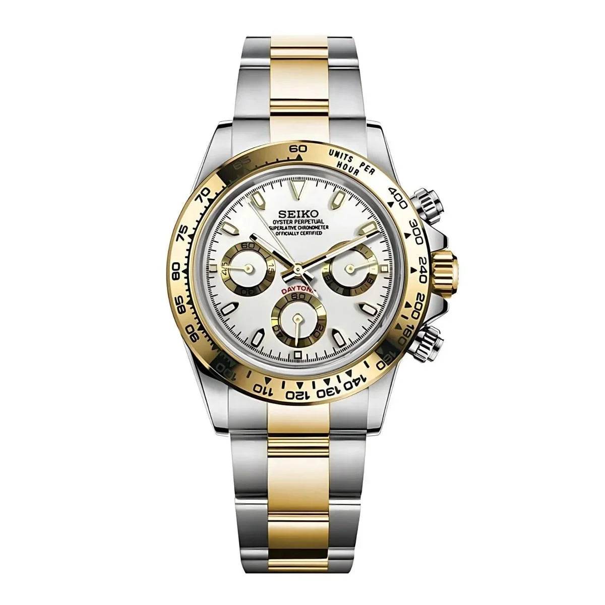 Seikotona - Imperial Gold Two Tone - Seiko Mod Labs