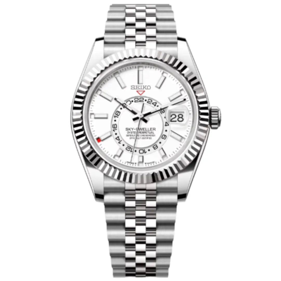 Seikojust Sky Dweller - Ghost White