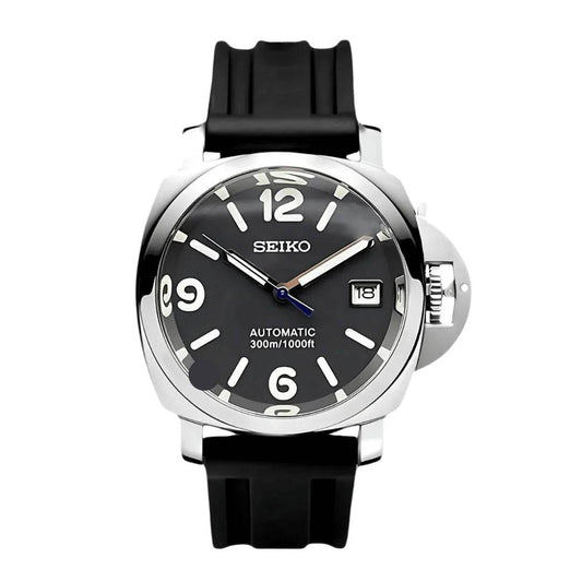 Paneiko - Stealth Black - Seiko Mod Labs