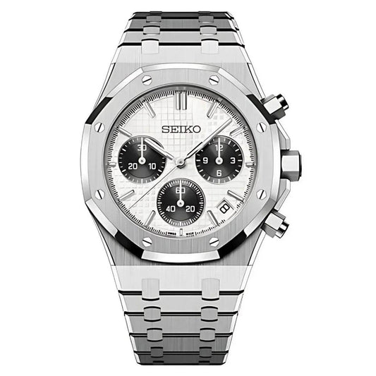 Royal Seikoak Chronograph - Panda - Seiko Mod Labs