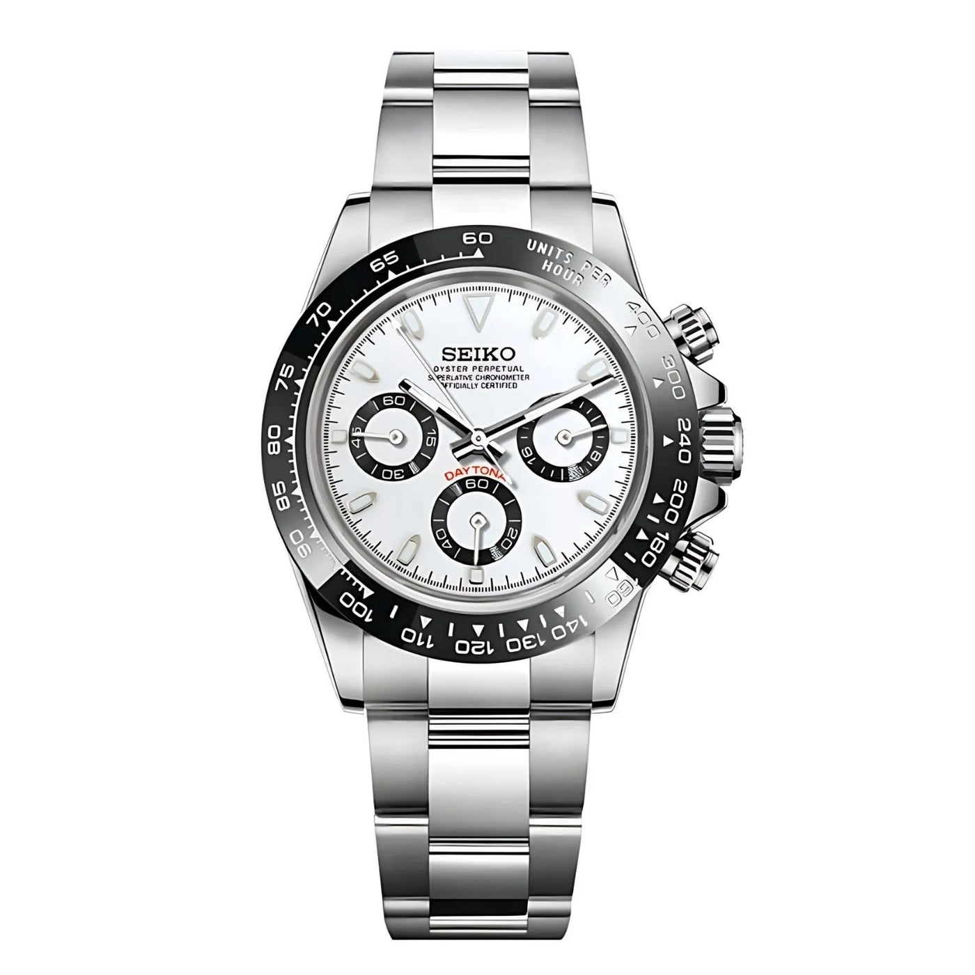 Seiko Mod Lab's Custom Panda Daytona Inspired Seiko Mod Watch
