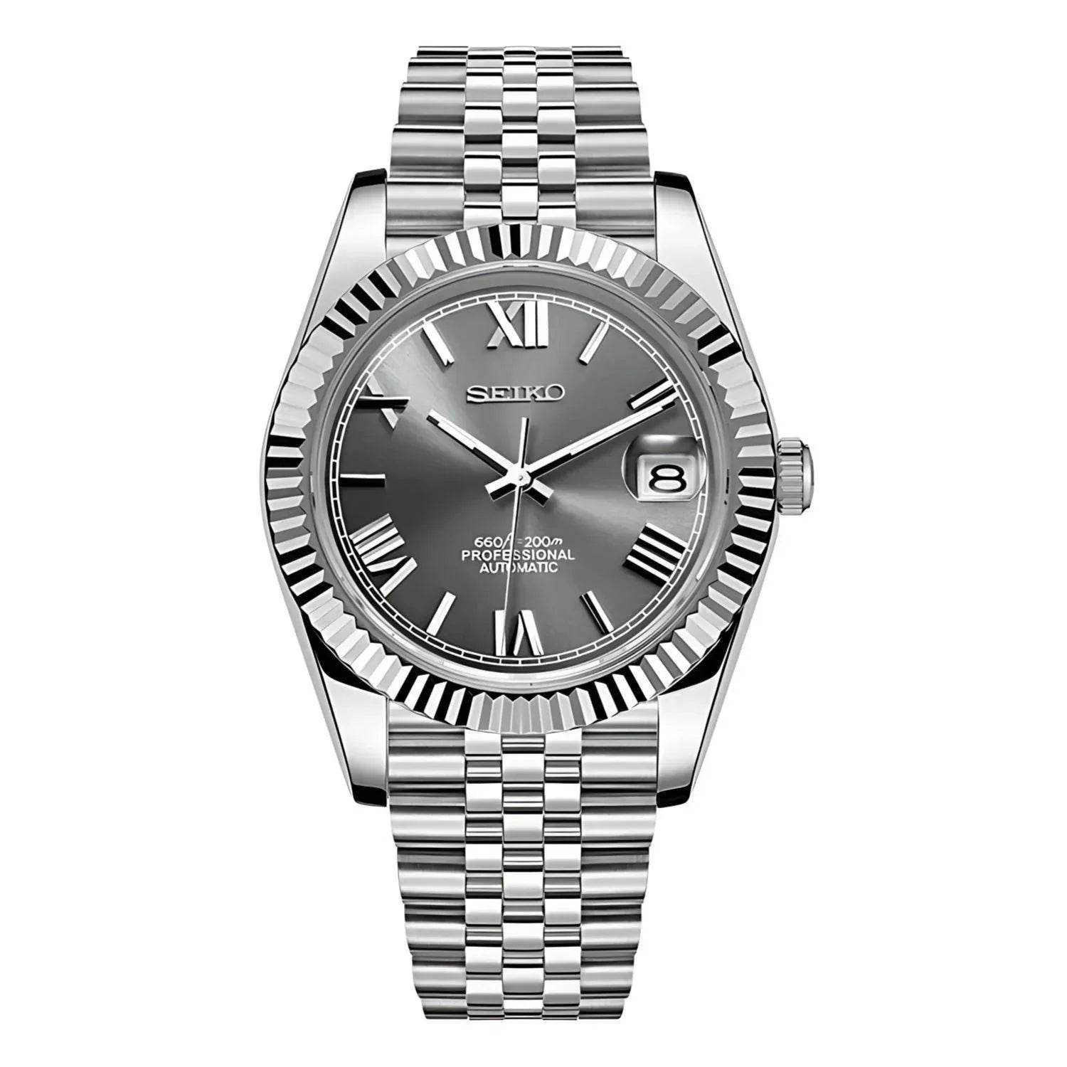 Seikojust Numerals - Silver - Seiko Mod Labs