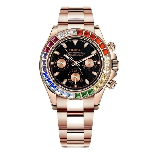 Seikotona - Rose Gold Rainbow - Seiko Mod Labs