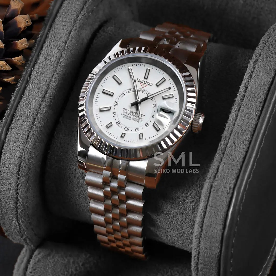 Seikojust Sky Dweller - Ghost White
