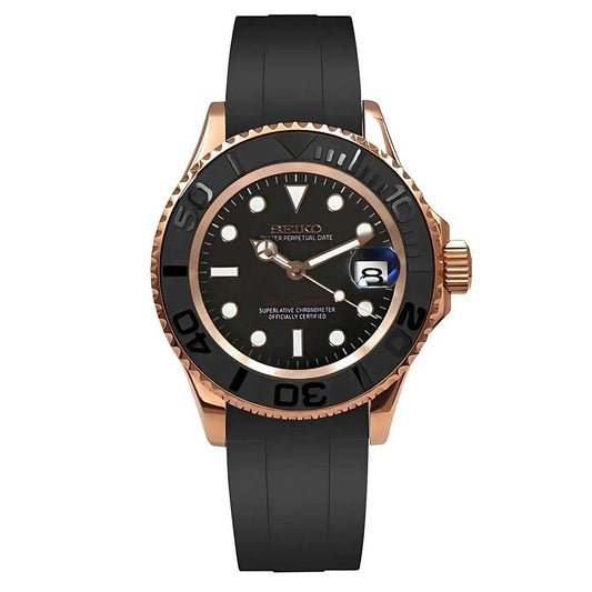 Yachteiko - Rose Gold Sport - Seiko Mod Labs